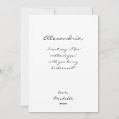 Cartes Pour Fêtes Annuelles Soyez le mien Saint-Valentin Photo Soyez mon demoi (Dos)