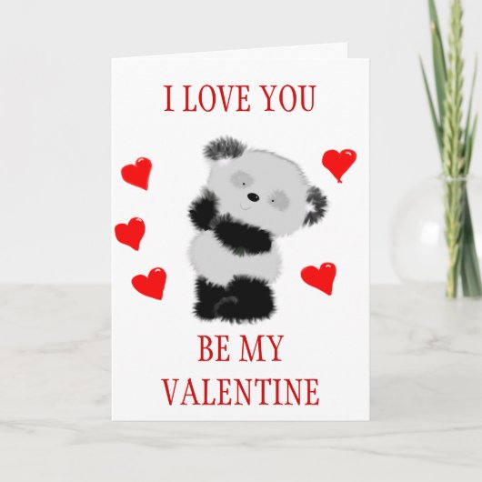 CARTES POUR FÊTES ANNUELLES SOYEZ MA VALENTINE (Devant)