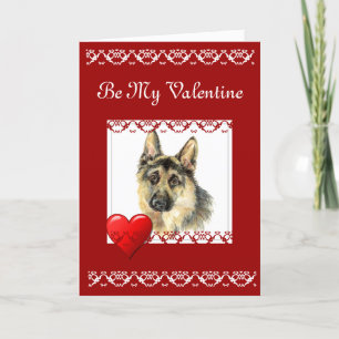Cartes Pour Fêtes Annuelles Soyez mon Valentine vieillir avec moi Citer Chien