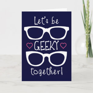 Cartes Pour Fêtes Annuelles Soyons Geeky Ensemble