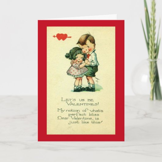 Cartes Pour Fêtes Annuelles Soyons Valentines (Devant)