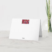 Cartes Pour Fêtes Annuelles Span simple (Dos)