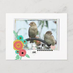 Cartes Pour Fêtes Annuelles Sparrow Valentine