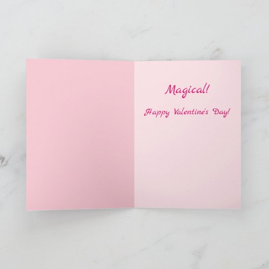 Cartes Pour Fêtes Annuelles Special Cat Magical Valentine's Day (Intérieur)