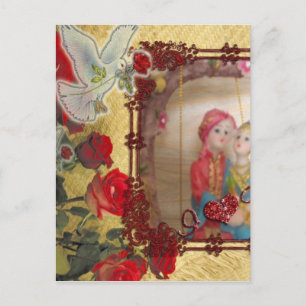 Cartes Pour Fêtes Annuelles spécial Happy Valentine amants à être