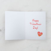 Cartes Pour Fêtes Annuelles Special Valentine Bunny (Intérieur)