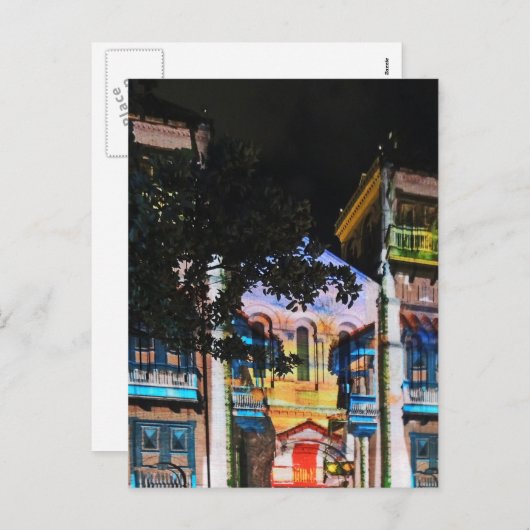 Cartes Pour Fêtes Annuelles Spectacle de Noël à Medellin en Colombie (Devant / Derrière)