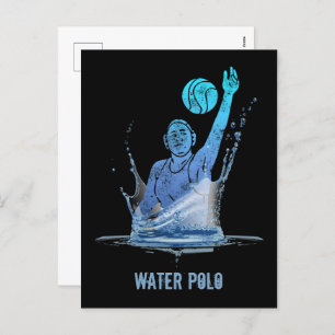 Cartes Pour Fêtes Annuelles Sports Nautiques Athlète Vintage Avec Balle