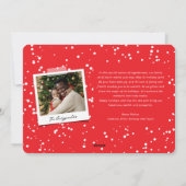 Cartes Pour Fêtes Annuelles Spread Joy Classic Script Typographie moderne Phot (Dos)