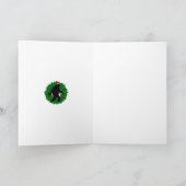 Cartes Pour Fêtes Annuelles Squatchine de Noël' (Intérieur)