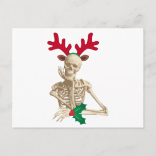 Cartes Pour Fêtes Annuelles squelette cauchemar noël