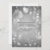 Cartes Pour Fêtes Annuelles Squelette Ghost Jack OHappy Halloween (Dos)