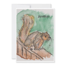 Squirrel Card