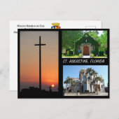 Cartes Pour Fêtes Annuelles St. Augustine, Floride (Devant / Derrière)