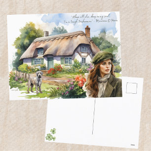 Cartes Pour Fêtes Annuelles St. Patrick's Day Tough Irish Woman Irish Citation