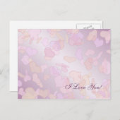 Cartes Pour Fêtes Annuelles St-Valentin. Cœurs. (Devant / Derrière)