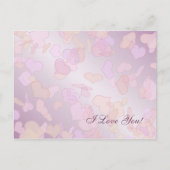 Cartes Pour Fêtes Annuelles St-Valentin. Cœurs. (Devant)