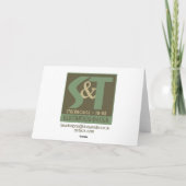 Cartes Pour Fêtes Annuelles st_vert_chick (Dos)