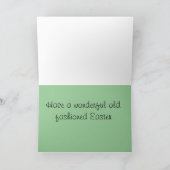 Cartes Pour Fêtes Annuelles st_vert_chick (Intérieur)