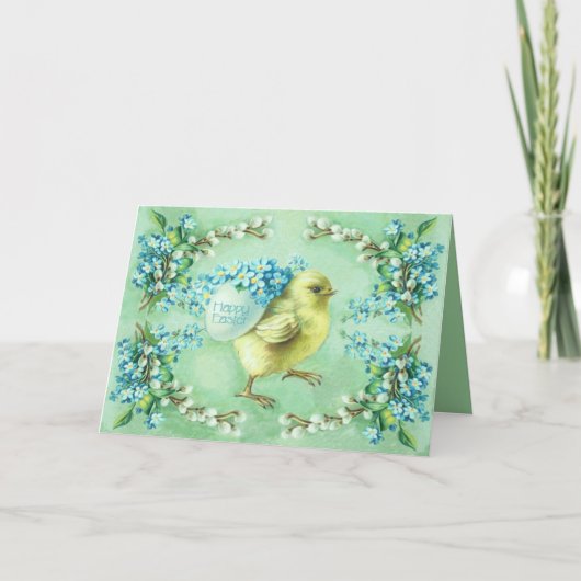 Cartes Pour Fêtes Annuelles st_vert_chick (Devant)