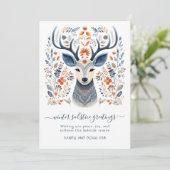 Cartes Pour Fêtes Annuelles Stade solstice d'hiver Yuletide (Debout devant)