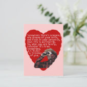 Cartes Pour Fêtes Annuelles Stalker - Funny Valentines Day (Debout devant)