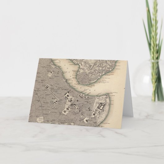 Cartes Pour Fêtes Annuelles Stambol de Constantinople (Devant)