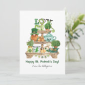 Cartes Pour Fêtes Annuelles Stand Knickknack Stand St Patrick's Day (Debout devant)