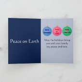 Cartes Pour Fêtes Annuelles Standard (5" x 7"), Christmas Card (Intérieur)