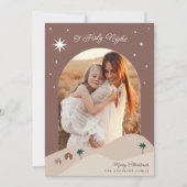 Cartes Pour Fêtes Annuelles Star of Bethlehem Photo (Devant)