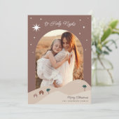 Cartes Pour Fêtes Annuelles Star of Bethlehem Photo (Debout devant)