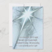 Cartes Pour Fêtes Annuelles Star of Wonder (Devant)