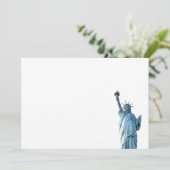 Cartes Pour Fêtes Annuelles Statue de la liberté (Debout devant)