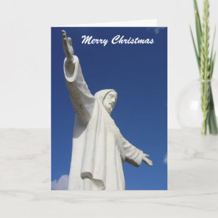 Cartes Pour Fêtes Annuelles statue de Noël de Jésus