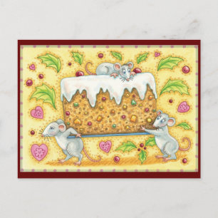 Cartes Pour Fêtes Annuelles Stealing the Fruitcake