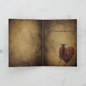 Cartes Pour Fêtes Annuelles Steampunk Je t'aime Valentine (Intérieur)