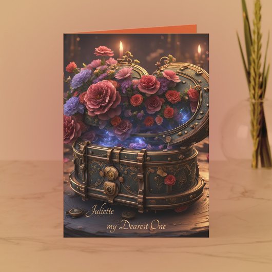 Cartes Pour Fêtes Annuelles Steampunk Romance