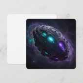 Cartes Pour Fêtes Annuelles Stellar Path – Journey Through the Universe´1 (Devant / Derrière)