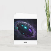 Cartes Pour Fêtes Annuelles Stellar Path – Journey Through the Universe´1 (Dos)