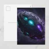 Cartes Pour Fêtes Annuelles Stellar Path – Voyage à travers l'univers´1 (Devant / Derrière)