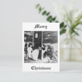 Cartes Pour Fêtes Annuelles Stereoview - Père Noël ? vers 1899 (Debout devant)