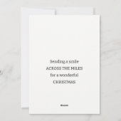 Cartes Pour Fêtes Annuelles Stewart Black Scottish Tartan Brother Christmas (Dos)