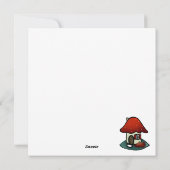 Cartes Pour Fêtes Annuelles Sticker en vinyle coupé sur mesure (Dos)