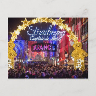 Cartes Pour Fêtes Annuelles Strasbourg Postcard
