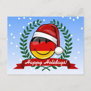 Cartes Pour Fêtes Annuelles Style de Noël drapeau allemand