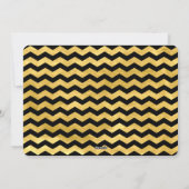 Cartes Pour Fêtes Annuelles Style Joyeux Noël Faux Gold Foil 6 Photo (Dos)