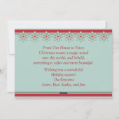 Cartes Pour Fêtes Annuelles Style Sud-Ouest Joyeux Noël Bonne année (Dos)