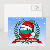 Cartes Pour Fêtes Annuelles Style vacances drapeau bulgare (Devant / Derrière)