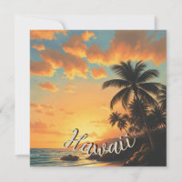 Style vintage Hawaii Travel Coast Sea Sunset