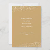 Cartes Pour Fêtes Annuelles Stylish Christmas Tree Ornaments (Dos)